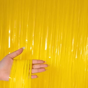 Yellow Foil Curtain Backdrop 2m x 1.8m NZ Auckland Silverdale