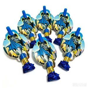 Batman Party Theme Blowouts 6PCS